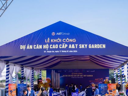 Khởi công xây dựng at sky garden thuận an